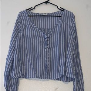 Hollister long sleeve blouse
